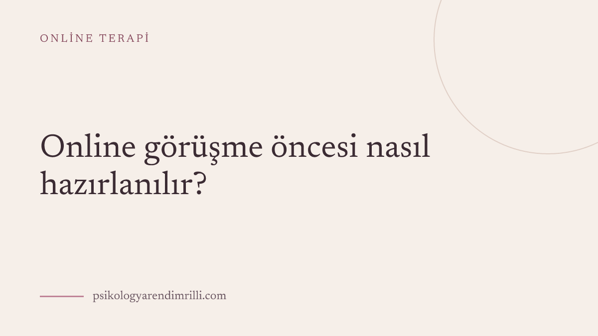 Online görüşme öncesi nasıl hazırlanılır? yazısı için editoryal kapak görseli